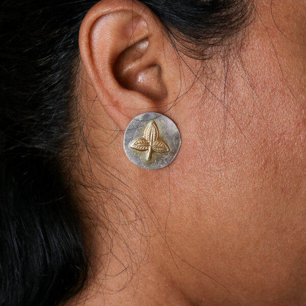 silver earring