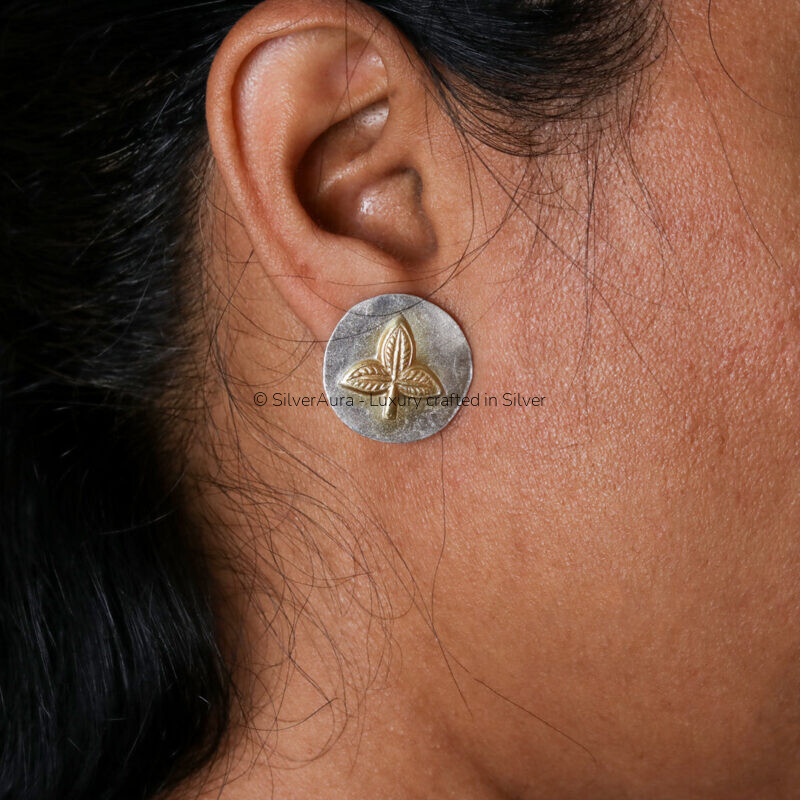 silver earring