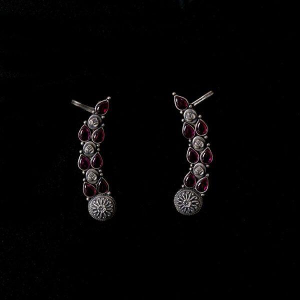 silver earring