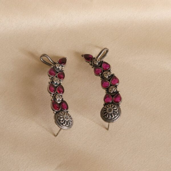 silver earring