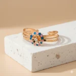 exquisite rose gold floral bracelet1