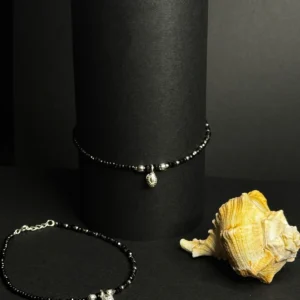 noir charm anklet
