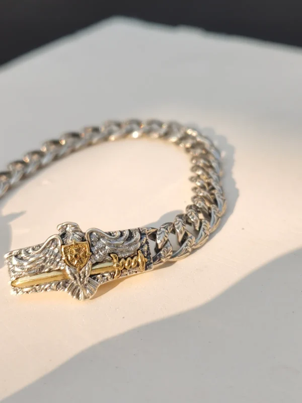 garuda veer silver bracelet 2
