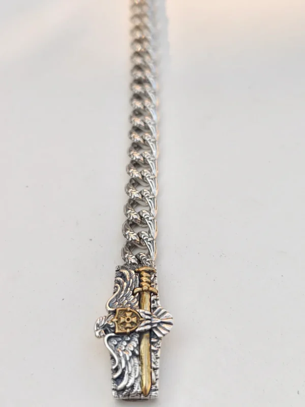 garuda veer silver bracelet