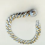 omkar aura dual tone bracelet 2