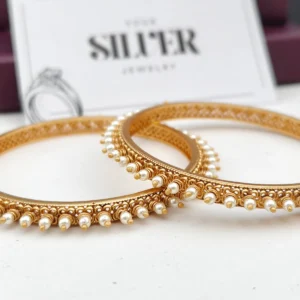 pearlclassicsilverbangles