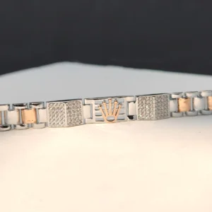 signature rolex crown bracelet