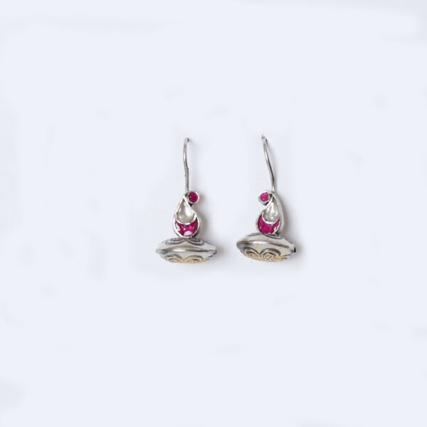 silver earring