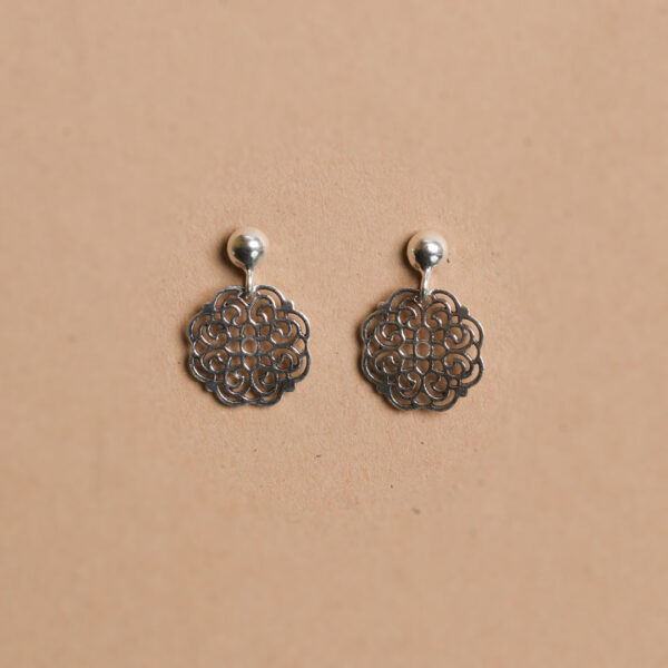 silver earring