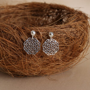 silver earring