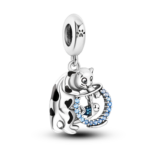 charming 925 silver persian cat charms
