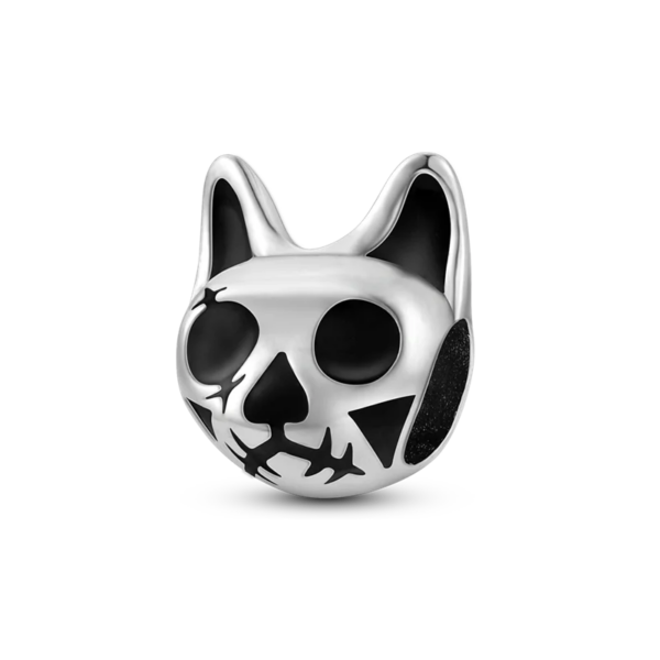 charming 925 silver persian cat charms