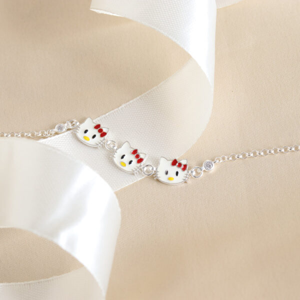 kids kitty bracelet