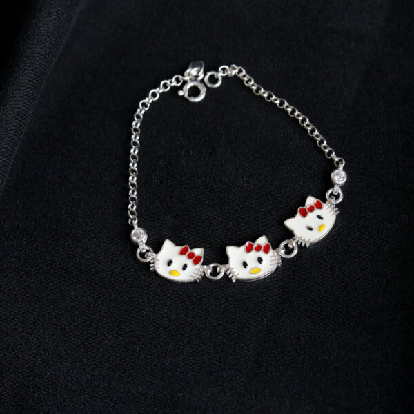kids kitty bracelet