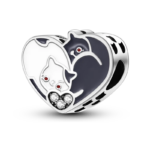 charming 925 silver persian cat charms