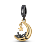 charming 925 silver persian cat charms