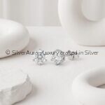 Solitaire studs prongs, product view
