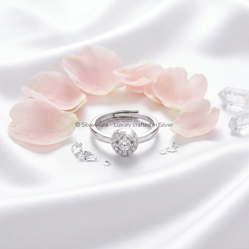 Centre star ring, close-up view