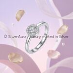 Centre star ring worn on finger